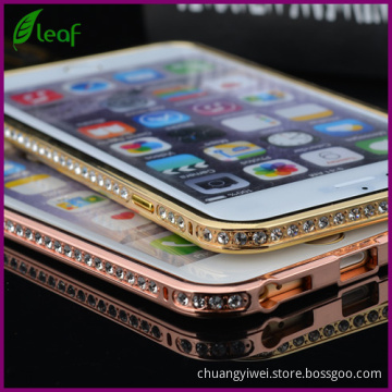 Eleaf Rhinestone Metal Cell Phone Case for iPhone 6 Plus (CI602)